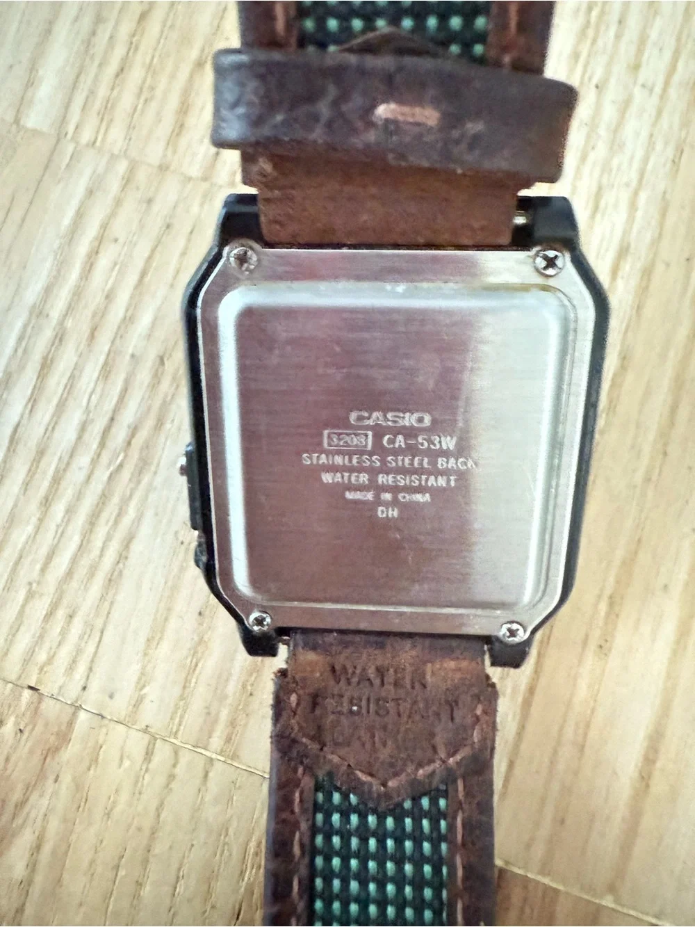 Vintage Casio CA-53W calculator watch NEW BATTERY